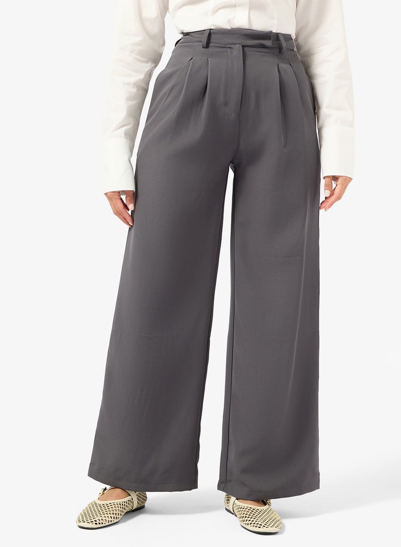 ELLA Wide Leg Trouser - Image 1